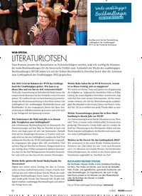 Titelbild der Ausgabe 6/2022 von LITERATURLOTSEN. Zeitschriften als Abo oder epaper bei United Kiosk online kaufen.