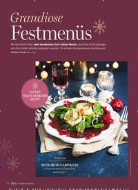 Titelbild der Ausgabe 1/2021 von Grandiose Festmenüs. Zeitschriften als Abo oder epaper bei United Kiosk online kaufen.
