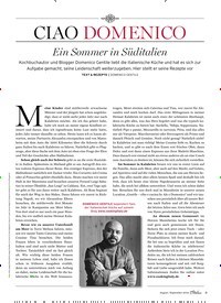 Titelbild der Ausgabe 5/2024 von CIAO DOMENICO. Zeitschriften als Abo oder epaper bei United Kiosk online kaufen.