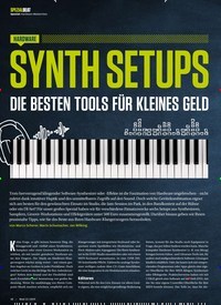 Titelbild der Ausgabe 12/2019 von HARDWARE: SYNTH SETUPS: DIE BESTEN TOOLS FÜR KLEINES GELD. Zeitschriften als Abo oder epaper bei United Kiosk online kaufen.