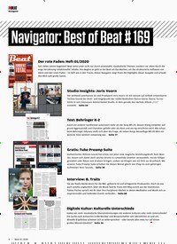 Titelbild der Ausgabe 1/2020 von Navigator: Best of Beat # 169. Zeitschriften als Abo oder epaper bei United Kiosk online kaufen.