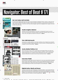 Titelbild der Ausgabe 3/2020 von Navigator: Best of Beat # 171. Zeitschriften als Abo oder epaper bei United Kiosk online kaufen.