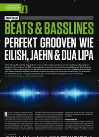 Titelbild der Ausgabe 5/2020 von RADIO-READY: BEATS & BASSLINES PERFEKT GROOVEN WIE EILISH, JAEHN & DUA LIPA. Zeitschriften als Abo oder epaper bei United Kiosk online kaufen.