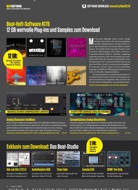 Titelbild der Ausgabe 11/2020 von Beat-Heft-Software #178: 12 GB wertvolle Plug-ins und Samples zum Download. Zeitschriften als Abo oder epaper bei United Kiosk online kaufen.