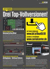 Titelbild der Ausgabe 2/2021 von SOFTWARE: Über 11 GB Daten für Musiker! Drei Top-Vollversionen!. Zeitschriften als Abo oder epaper bei United Kiosk online kaufen.