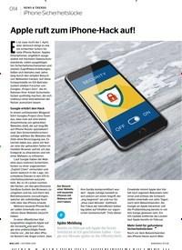 Titelbild der Ausgabe 11/2019 von NEWS & TRENDS: iPhone-Sicherheitslücke: Apple ruft zum iPhone-Hack auf!. Zeitschriften als Abo oder epaper bei United Kiosk online kaufen.