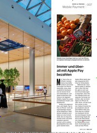 Titelbild der Ausgabe 4/2022 von Immer und überall mit Apple Pay bezahlen. Zeitschriften als Abo oder epaper bei United Kiosk online kaufen.