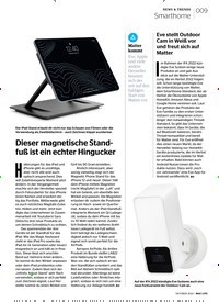 Titelbild der Ausgabe 11/2022 von Dieser magnetische Standfuß ist ein echter Hingucker. Zeitschriften als Abo oder epaper bei United Kiosk online kaufen.