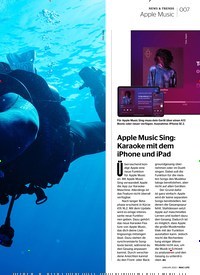 Titelbild der Ausgabe 2/2023 von Apple Music Sing: Karaoke mit dem iPhone und iPad. Zeitschriften als Abo oder epaper bei United Kiosk online kaufen.