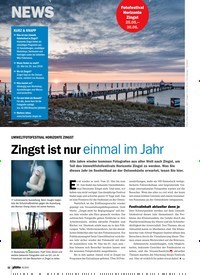 Titelbild der Ausgabe 5/2019 von TECHNIK: UMWELTFOTOFESTIVAL HORIZONTE ZINGST: Zingst ist nur einmal im Jahr. Zeitschriften als Abo oder epaper bei United Kiosk online kaufen.