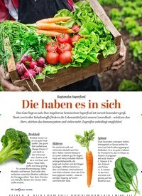 Titelbild der Ausgabe 3/2020 von SUPERFOOD: Regionales Superfood: Die haben es in sich. Zeitschriften als Abo oder epaper bei United Kiosk online kaufen.
