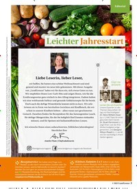 Titelbild der Ausgabe 1/2023 von Leichter Jahresstart. Zeitschriften als Abo oder epaper bei United Kiosk online kaufen.