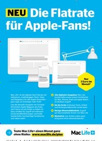 Titelbild der Ausgabe 1/2022 von Der Apple-Herbst hält viele Neuerungen für Fans bereit – zu viele, um sie alle sinnvoll unterzubringen. Aber wir haben einen Plan!. Zeitschriften als Abo oder epaper bei United Kiosk online kaufen.