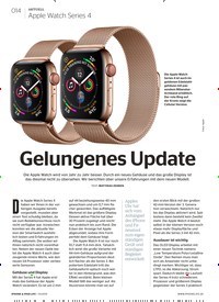 Titelbild der Ausgabe 1/2019 von Apple Watch Series 4: Gelungenes Update. Zeitschriften als Abo oder epaper bei United Kiosk online kaufen.