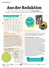 Titelbild der Ausgabe 2/2019 von AUS DER REDAKTION: Aus der Redaktion. Zeitschriften als Abo oder epaper bei United Kiosk online kaufen.