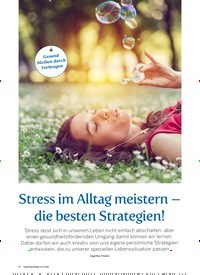 Titelbild der Ausgabe 3/2022 von Stress im Alltag meistern – die besten Strategien!. Zeitschriften als Abo oder epaper bei United Kiosk online kaufen.