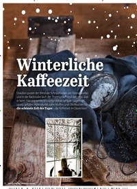 Titelbild der Ausgabe 2/2019 von Winterliche Kaffeezeit. Zeitschriften als Abo oder epaper bei United Kiosk online kaufen.