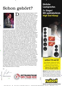 Titelbild der Ausgabe 8/2019 von Schon gehört?. Zeitschriften als Abo oder epaper bei United Kiosk online kaufen.