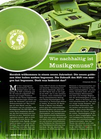 Titelbild der Ausgabe 2/2020 von Wie nachhaltig ist Musikgenuss?. Zeitschriften als Abo oder epaper bei United Kiosk online kaufen.