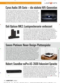 Titelbild der Ausgabe 1/2021 von Cyrus Audio: XR-Serie – die nächste HiFi-Generation. Zeitschriften als Abo oder epaper bei United Kiosk online kaufen.