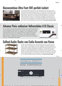 Titelbild der Ausgabe 1/2021 von News: SoReal Audio: Racks von Codia Acoustic aus Korea. Zeitschriften als Abo oder epaper bei United Kiosk online kaufen.