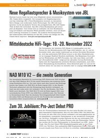 Titelbild der Ausgabe 6/2021 von Monitor Audio: 7. Generation der Silver Lautsprecher. Zeitschriften als Abo oder epaper bei United Kiosk online kaufen.