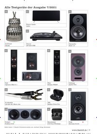 Titelbild der Ausgabe 7/2021 von Neue Thorens Plattenspieler angekündigt. Zeitschriften als Abo oder epaper bei United Kiosk online kaufen.