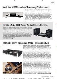 Titelbild der Ausgabe 2/2022 von Harman Luxury: Neues von Mark Levinson und JBL. Zeitschriften als Abo oder epaper bei United Kiosk online kaufen.