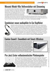 Titelbild der Ausgabe 3/2022 von Marantz Model 40n: Vollverstärker mit Streaming. Zeitschriften als Abo oder epaper bei United Kiosk online kaufen.