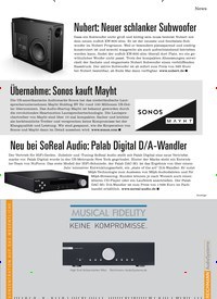 Titelbild der Ausgabe 4/2022 von Neu bei SoReal Audio: Palab Digital D/A-Wandler. Zeitschriften als Abo oder epaper bei United Kiosk online kaufen.