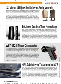 Titelbild der Ausgabe 5/2022 von HiFi-Zubehör von Thixar neu bei ATR. Zeitschriften als Abo oder epaper bei United Kiosk online kaufen.