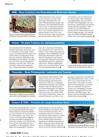 Titelbild der Ausgabe 5/2022 von Esoteric & TEAC – Premiere der neuen Grandioso-Serie. Zeitschriften als Abo oder epaper bei United Kiosk online kaufen.