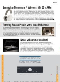 Titelbild der Ausgabe 6/2022 von Sennheiser Momentum 4 Wireless: Mit 60 h Akku. Zeitschriften als Abo oder epaper bei United Kiosk online kaufen.