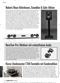 Titelbild der Ausgabe 6/2022 von Nubert: Neue Aktivboxen, Soundbar & Sale-Aktion. Zeitschriften als Abo oder epaper bei United Kiosk online kaufen.