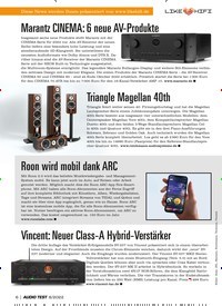 Titelbild der Ausgabe 8/2022 von Marantz CINEMA: 6 neue AV-Produkte. Zeitschriften als Abo oder epaper bei United Kiosk online kaufen.