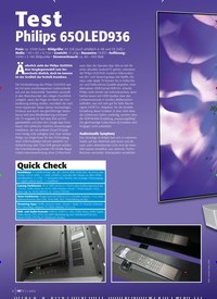 Titelbild der Ausgabe 1/2022 von Philips 65OLE D936. Zeitschriften als Abo oder epaper bei United Kiosk online kaufen.