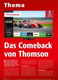 Titelbild der Ausgabe 2/2024 von Das Comeback von Thomson. Zeitschriften als Abo oder epaper bei United Kiosk online kaufen.