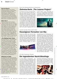 Titelbild der Ausgabe 7/2022 von Hauseigener Fernseher von Sky. Zeitschriften als Abo oder epaper bei United Kiosk online kaufen.