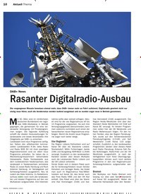 Titelbild der Ausgabe 4/2023 von Rasanter Digitalradio-Ausbau. Zeitschriften als Abo oder epaper bei United Kiosk online kaufen.