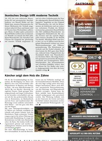 Titelbild der Ausgabe 4/2020 von Kärcher zeigt dem Holz die Zähne. Zeitschriften als Abo oder epaper bei United Kiosk online kaufen.