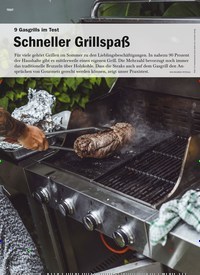 Titelbild der Ausgabe 4/2020 von 9 Gasgrills im Test: Schneller Grillspaß. Zeitschriften als Abo oder epaper bei United Kiosk online kaufen.
