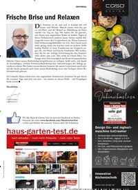 Titelbild der Ausgabe 4/2022 von Frische Brise und Relaxen. Zeitschriften als Abo oder epaper bei United Kiosk online kaufen.