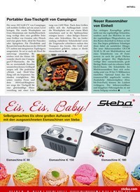 Titelbild der Ausgabe 4/2022 von Portabler Gas-Tischgrill von Campingaz. Zeitschriften als Abo oder epaper bei United Kiosk online kaufen.