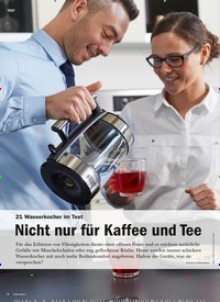 Titelbild der Ausgabe 1/2019 von 21 Wasserkocher im Test: Nicht nur für Kaffee und Tee. Zeitschriften als Abo oder epaper bei United Kiosk online kaufen.