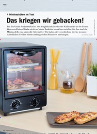 Titelbild der Ausgabe 4/2020 von 4 Minibacköfen im Test: Das kriegen wir gebacken!. Zeitschriften als Abo oder epaper bei United Kiosk online kaufen.