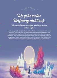 Titelbild der Ausgabe 2/2022 von Ich gebe meine Hoffnung nicht auf. Zeitschriften als Abo oder epaper bei United Kiosk online kaufen.