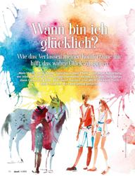 Titelbild der Ausgabe 4/2022 von Wann bin ich glücklich?. Zeitschriften als Abo oder epaper bei United Kiosk online kaufen.