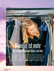 Titelbild der Ausgabe 4/2022 von Weniger ist mehr. Zeitschriften als Abo oder epaper bei United Kiosk online kaufen.