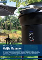 Titelbild der Ausgabe 5/2019 von 4 Smoker im Test: Heiße Kammer. Zeitschriften als Abo oder epaper bei United Kiosk online kaufen.