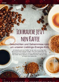 Titelbild der Ausgabe 1/2022 von ICH BRAUCHE JETZT NEN KAFFEE. Zeitschriften als Abo oder epaper bei United Kiosk online kaufen.